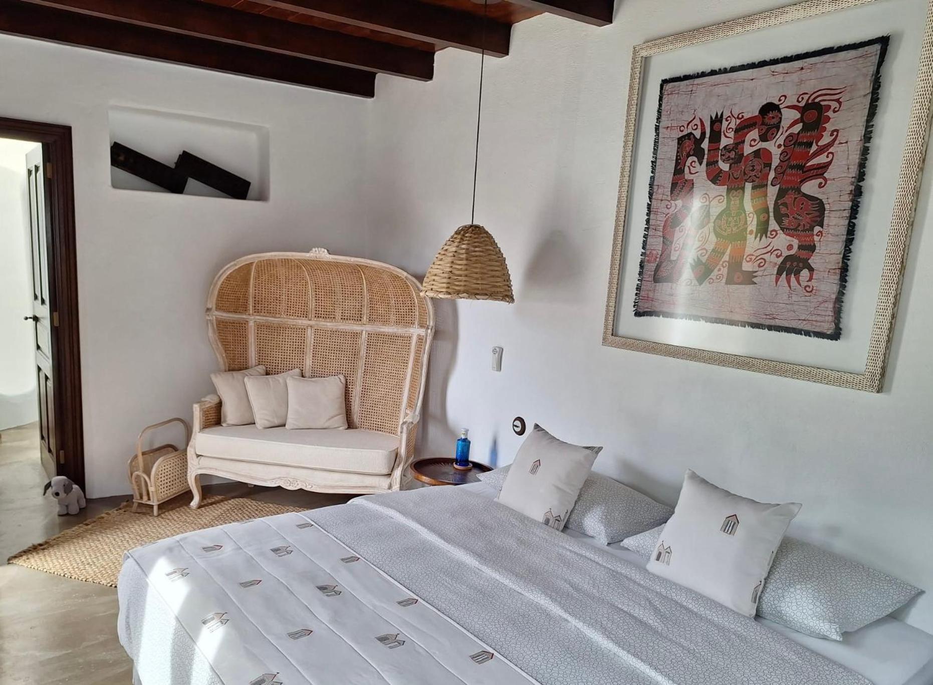 Las Pergolas Villa Rural Tías Rum bild