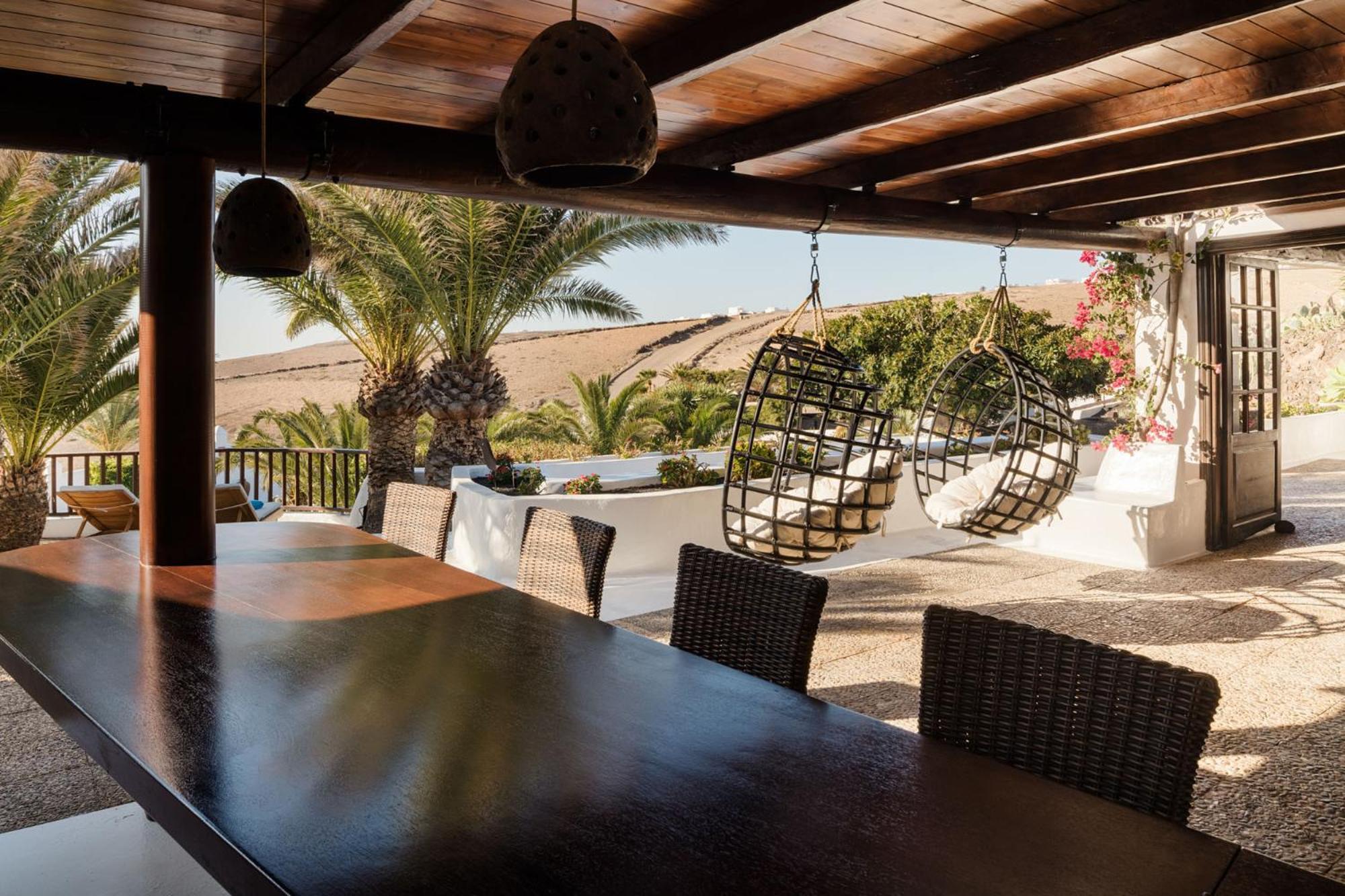 Las Pergolas Villa Rural Tías Rum bild
