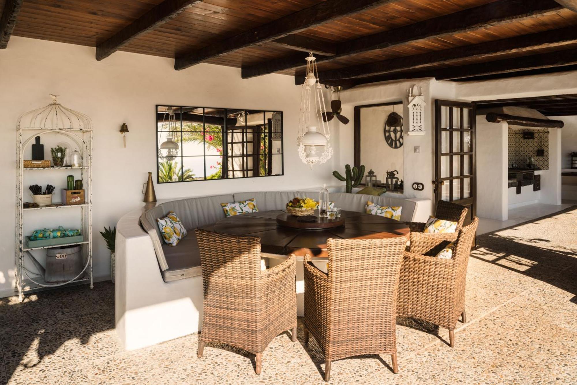 Las Pergolas Villa Rural Tías Rum bild